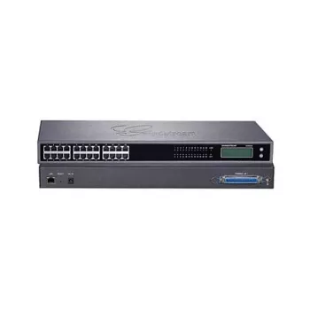 Grandstream GXW4224 V2 SIP prehod – 24 vrat FXS – 1U za vgradnjo v omarico