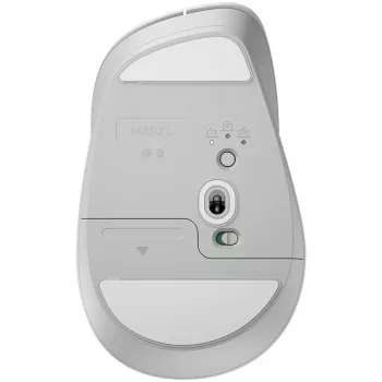 Logitech Signature Comfort Plus M850L brezžična miška - Off-White - Bluetooth