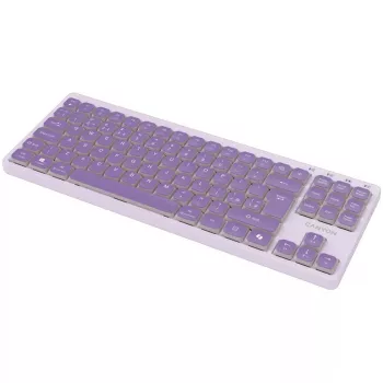 CANYON tipkovnica OnType 10 Low Profile EN žična vijolična