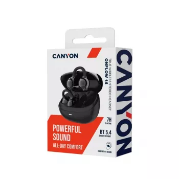CANYON OWS ušesne sponke slušalke OnFlow 14 črne