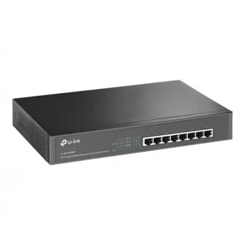 TP-Link TL-SG1008MP Unmanaged Gigabit PoE+ stikalo, 8x Gigabit RJ45, 8x PoE+, 153 W, črno