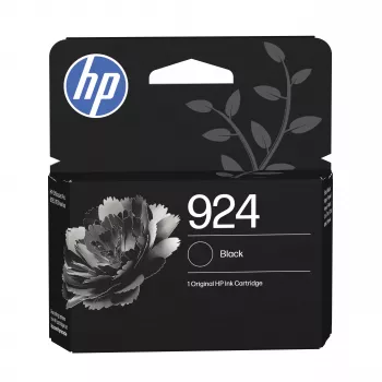 HP 924 črna originalna kartuša s črnilom