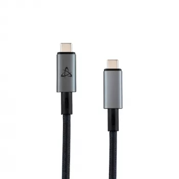 SBOX TYPE-C 240W 80 kabel USB-C na USB-C M/M, USB4 v2.0, 1,2 m, 240W, 80 Gbit/s, 16K/60Hz