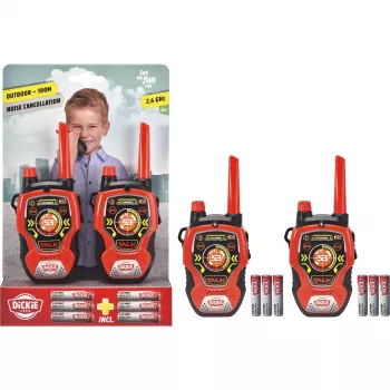 Dickie Walkie Talkie Fun 2,4 GHz komplet 2 kosov 201118195