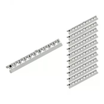 GoodConnections številčne oznake za LC optična vlakna, oznake 0 do 9, 10-delni komplet, Good Connections® (GC-N0070)