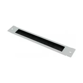 GoodConnections krtačna letvica 380 mm x 57 mm za Good Connections® 19 inch stensko ohišje FLAT-Pack (GC-RFxxxG), svetlo siva (RAL7035)