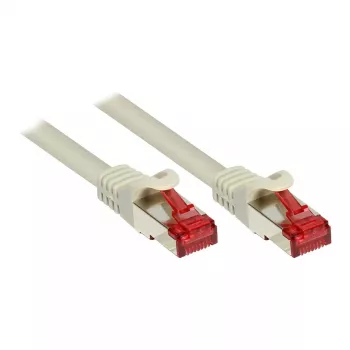 GoodConnections Alcasa RJ45 patch kabel, Cat6, S/FTP, 10m, zlat, vtič/vtič