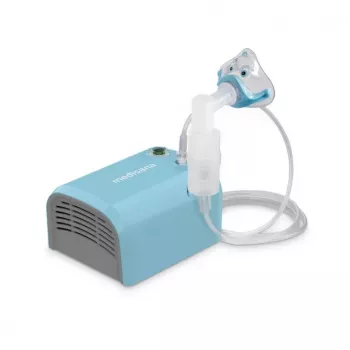 MEDISANA inhalator IN 155 kompresorski razpršilnik bel/moder