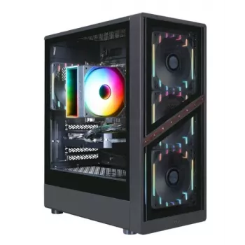 HYRICAN AERIS 8123 igralni računalnik AMD Ryzen 7 5700X, 16GB RAM, 1TB M.2 SSD, AMD Radeon RX 9070 (16GB GDDR6), Windows 11 Home
