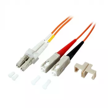 EFB-Elektronik dupleks jumper LC-SC OM1 62.5/125µm 3m oranžen LSZH optični patch kabel