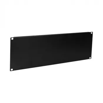 EFB Elektronik 19 inch 3U slepa plošča RAL9005 jet black