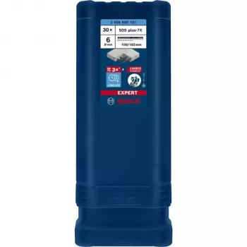 BOSCH EXPERT SDS plus-7X sveder za udarno vrtanje 6mm 100mm delovna dolžina 30-delni komplet