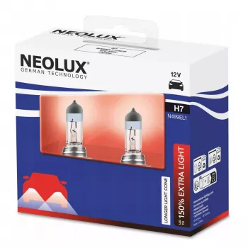 Neolux H7 Extra Light halogena žarnica 12V 55W, 2 kosa