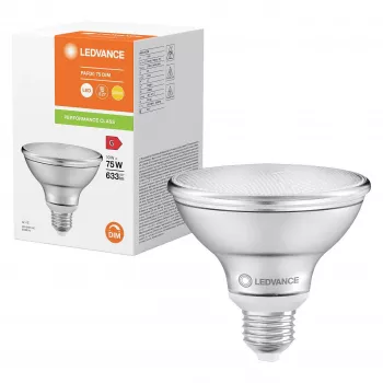 OSRAM PAR30 75 36 DIM 10W 927 E27 LED reflektor žarnica, zatemnljiva, 633 lm, 2700K