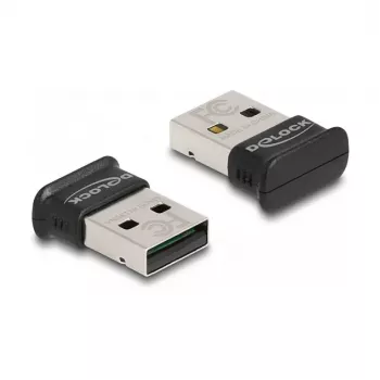 KeySonic Super-Mini-TAS tipkovnica s sledilno ploščico in modro osvetlitvijo, UK-razporeditev, črna (KSK-3210ELU)