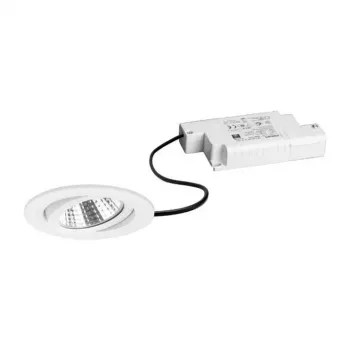 Brumberg 39363173 BB03 okrogel LED vgradni reflektor bel 6W 230V zatemnjiv s faznim odrezom vrtljiv