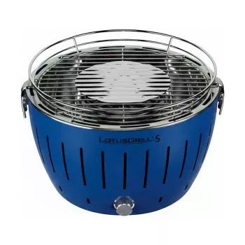 LotusGrill G280 U Blue prenosni žar na oglje s tehnologijo brez dima