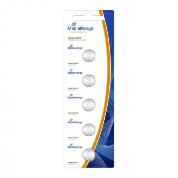 MEDIARANGE MRBAT133 CR1216 3V litijeva gumbna baterija (paket 5 kosov)