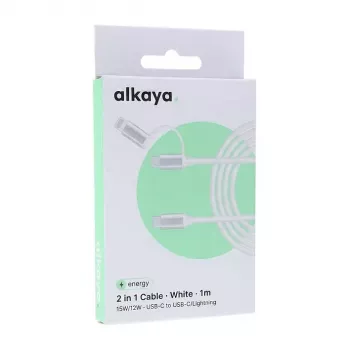 ALKAYA Speed Flex pleten kabel za podatke 65W 1m bel (CL-60006)