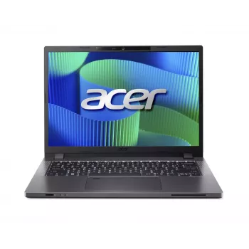 Acer TravelMate TMP214-55-G2-TCO-366Q 14 inch WUXGA Intel Core 3 100U 16 GB RAM 512 GB SSD Intel Iris Xe Graphics Windows 11 Pro siva angleška tipkovnica osvetljena
