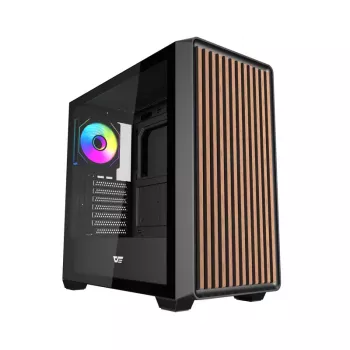 Darkflash DS900WD ohišje računalnika ATX srednje velikosti (črno)