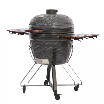 TunaBone Kamado Classic 26 palcev žar velikost XL temno siv