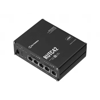 Teltonika RUTC42 4G LTE Wi-Fi 6 dvojni modem edge usmerjevalnik