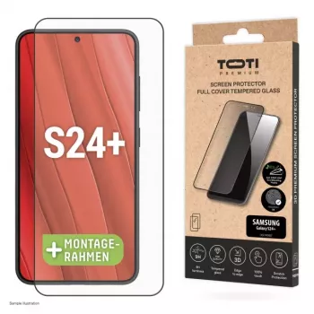 TOTI PREMIUM PREMIUM kaljeno steklo 3D zaščitno steklo za zaslon s polnim prekritjem za Samsung Galaxy S24+/S25+