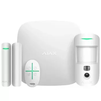 Varnostni alarmni komplet AJAX Alarm Security Starter Kit CAM, bel, 38172