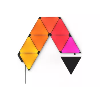 Nanoleaf Shapes črni trikotniki začetni komplet (9 plošč) 42W WiFi