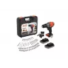 BLACK & DECKER 18V brezžični udarni vrtalnik z 2 x 2,0 Ah baterijama, polnilnikom in 80 dodatki
