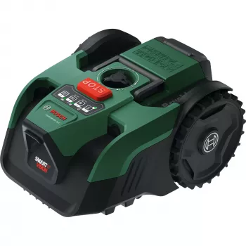 Bosch VISIMOW18V-200 robotska kosilnica 18V z 5.0Ah baterijo, rezervno rezilo, zelena/črna