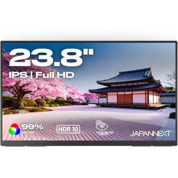 JAPANNEXT 60,5 cm (23,8 inch) JN-MD-IPS238F-C6 Full HD IPS zaslon s HDMI in USB-C, črn