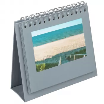 Walther SF440D spiralni okvir za slike, 10x15 cm, siv, navpičen, 12 fotografij
