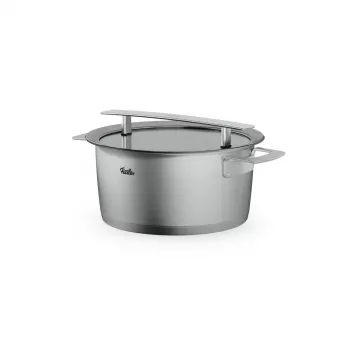 Fissler Phi Collection lonec za kuhanje s steklenim pokrovom 24 cm, 5,1 litra