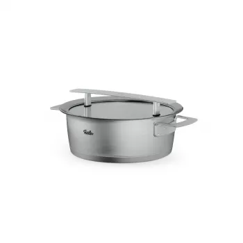 Fissler Phi Collection lonec za pečenje s steklenim pokrovom 24 cm, 3,9 L