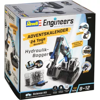 Revell adventni koledar hidravlični bager za sestavljanje