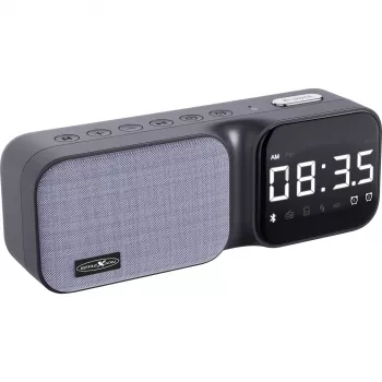 Reflexion CLR24BT radijski budilnik z Bluetooth, FM PLL tunerjem, dvojnim alarmom, LED zaslonom, črn