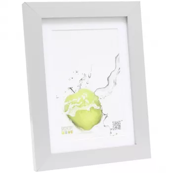 Deknudt S66KD1 P1 18x24 lesen okvir za slike srebrn s paspartujem