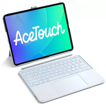 INATECK tipkovnica Ace Touch iPad 13 združljiva QWERTZ modra