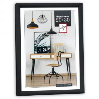 ZEP New Easy plastični okvir za slike 20x25 cm, črn, KB12