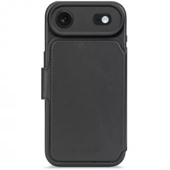 Decoded usnjena denarnica snemljiva z MagSafe za iPhone 17 Air, črna