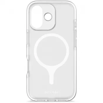 Decoded DropTec prozoren zadnji ovitek za iPhone 17 z MagSafe (Frosted White)