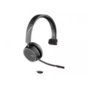 Poly Voyager 4210 USB-A UC Series brezžične slušalke z mikrofonom - črne