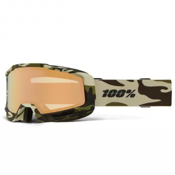 100% Speedlab 100percent SNOW - OKAN HiPER Camo Copper ML Mirror smučarska očala