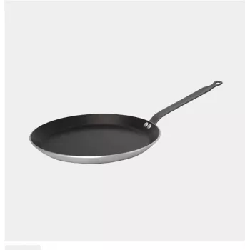De Buyer Choc Resto indukcijska ponev 26 cm - črna - okrogla - dno 4 mm - aluminij - protilepljiva