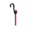 Master Lock 3020EURDAT jermen za prtljago z dvojno žico in kavljem – 0,6 m – 40 kg – rdeč – 2 kosa