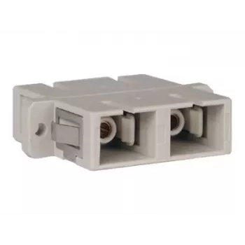 Tripp Duplex optični spojnik MMF/SMF multimode singlemode SC/SC – omrežni spojnik – SC multimode (bež)
