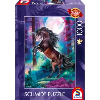 Schmidt Spiele Einhorn bei Vollmond sestavljanka 1000 kosov