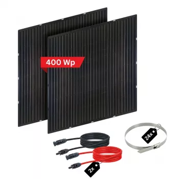 Schwaiger Slim 2x solarni modul vkl. s 1,6 m kablom (SOPA5400)